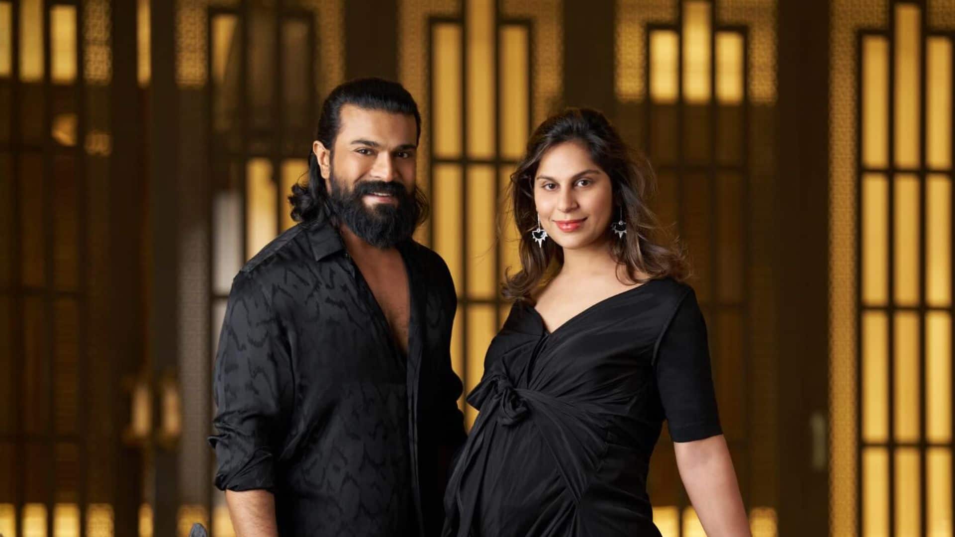 Ram Charan और Upasana Konidela  ने किया जुड़वां बच्चों का नामकरण, यूनिक नाम सुनकर फैंस बांध रहे हैं तारीफों के पुल