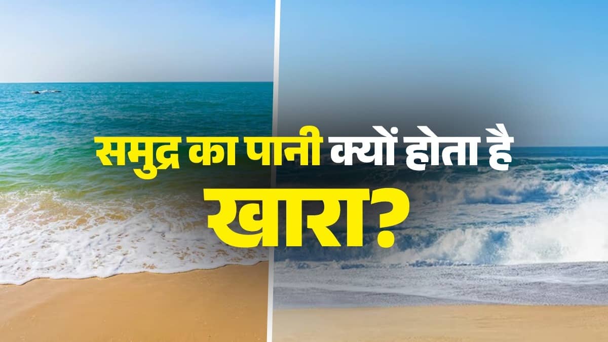 Sea Water Salty: समुद्र का पानी खारा क्यों होता है? क्या जानते हैं आप इसका कारण