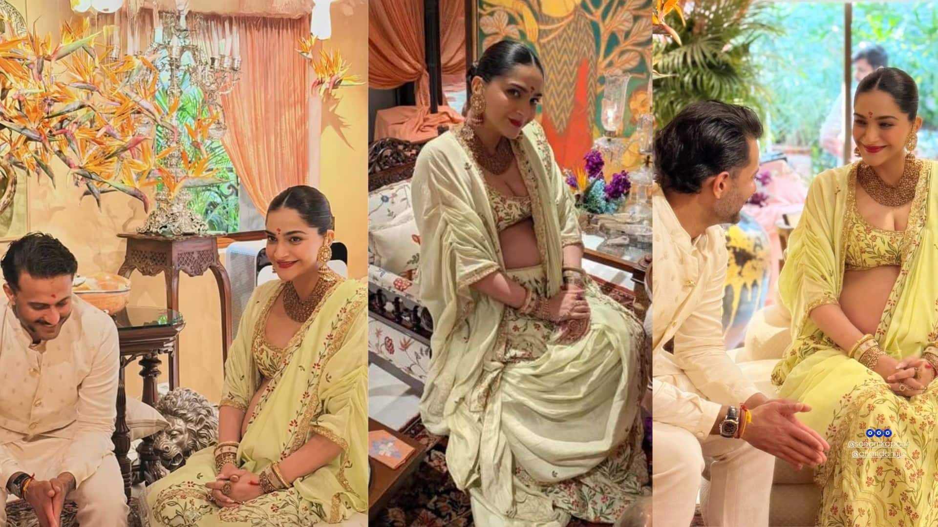 Sonam Kapoor Baby Shower: सोनम कपूर ने शेयर किए गोद भराई के खूबसूरत पल, खास दिन पर सितारों ने बढ़ाई रौनक