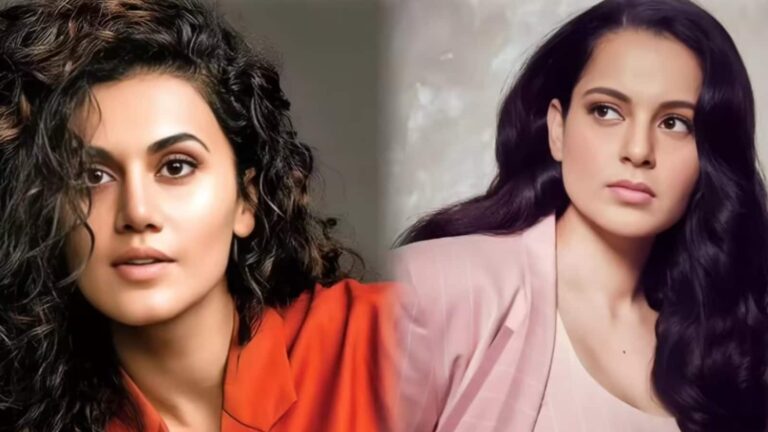 Taapsee Pannu: अनबन के बावजूद तापसी पन्नू ने कंगना के लिए कही बड़ी बात, बोलीं- 'वह मेरी सीनियर हैं...'