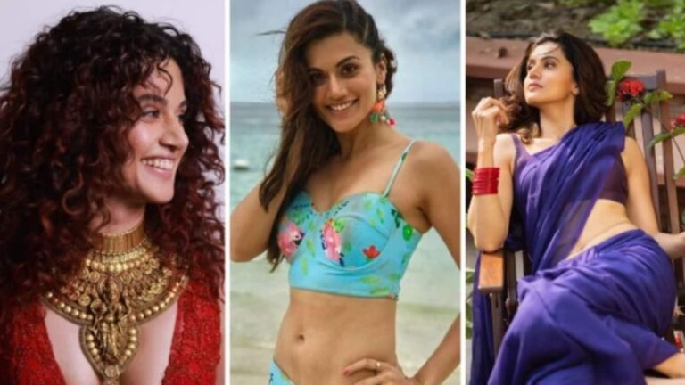 Taapsee Pannu:  तापसी पन्नू ने बॉलीवुड और साउथ इंडस्ट्री को लेकर कही बड़ा बात, बोलीं- एक क्लीवेज पर ध्यान देता है दूसरा...