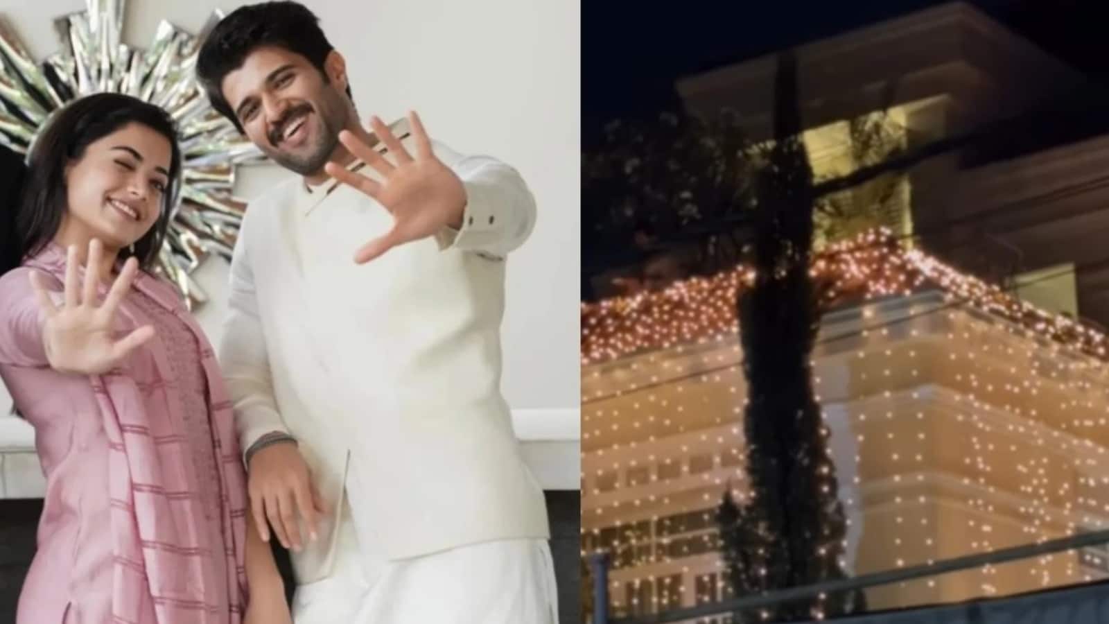 Vijay Deverakonda Rashmika Mandanna: दुल्हन सा सजा विजय देवरकोंडा का घर, शादी का कार्ड हुआ वायरल