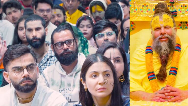प्रेमानंद महाराज की शरण में फिर पहुंचे विराट कोहली- अनुष्का शर्मा, सुबह-सुबह की मुलाकात, सादगी से जीता फैंस का दिल; VIDEO