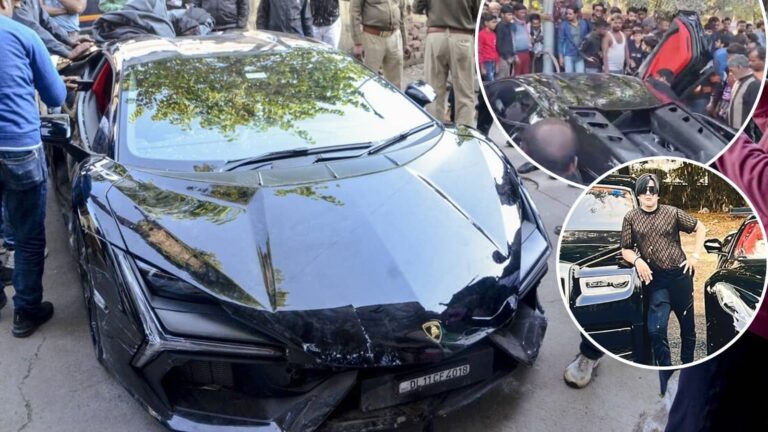 Kanpur Lamborghini Accident: 10 करोड़ की लेम्बोर्गिनी में सवार रईसजादे ने 6 लोगों को कुचला, बाइक सवार 10 फीट हवा में उछला, बाउंसर ने की बदसलूकी