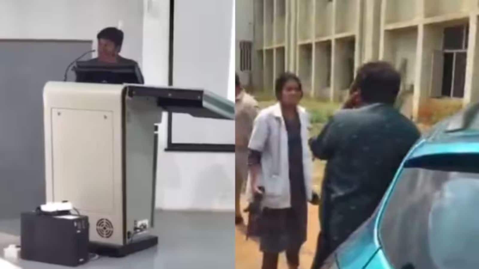 Video: 50 साल के प्रोफेसर की घटिया हरकत, लेक्चर के दौरान छात्रा को किया प्रपोज, पूरी क्लास ने चप्पल से पीटा