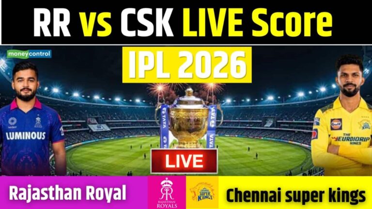 CSK vs RR IPL 2026 Match Live Score: बारिश डालेगी राजस्थान और चेन्नई के मुकाबले में खलल? जानें कैसा है गुवाहाटी का मौसम
