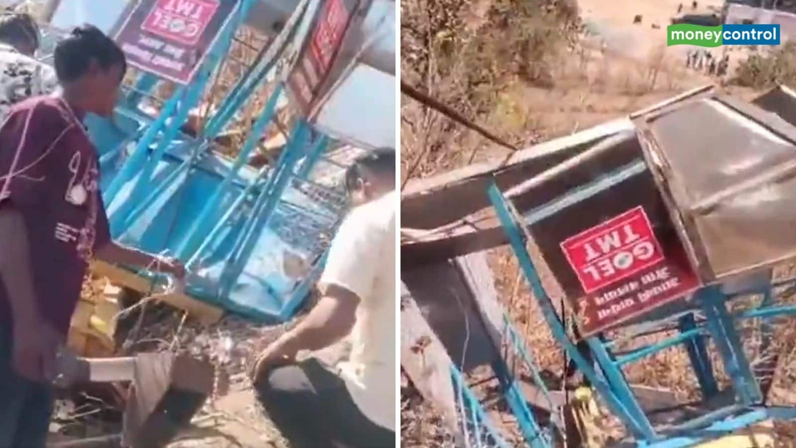 छत्तीसगढ़: खल्लारी माता मंदिर के पास टूटा रोपवे का केबल, ट्रॉली गिरने से महिला श्रद्धालु की मौत, 7 घायल