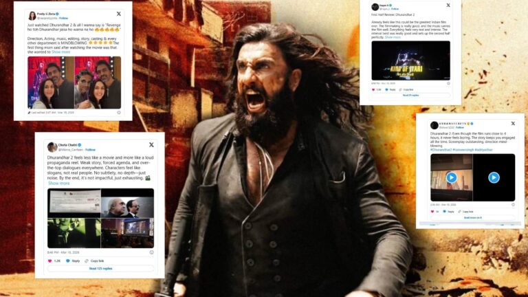 Dhurandhar 2 Twitter review: धुरंधर ने बदला बॉक्स ऑफिस इतिहास, खुशी से उछले दर्शकों ने रणवीर सिंह के लिए की नेशनल अवॉर्ड की मांग