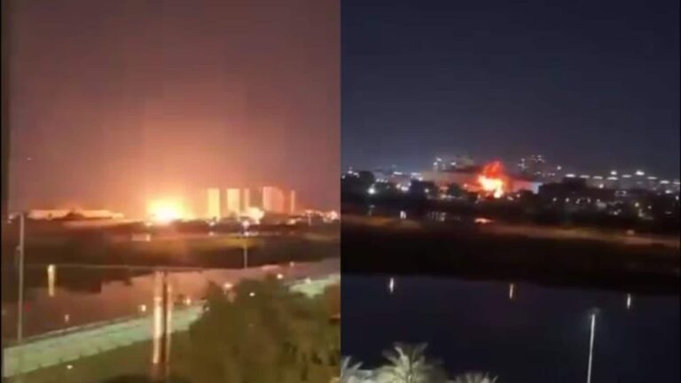 Iran Israel War: बगदाद में अमेरिकी दूतावास पर ड्रोन और रॉकेट से हमला, तेल ठिकानों को भी बनाया गया निशाना, देखें वीडियो