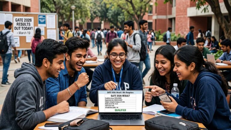 GATE 2026 Result: आधिकारिक वेबसाइट पर आज जारी होगा गेट 2026 का रिजल्ट, तैयार रखें अपना रोल नंबर और जन्मतिथि