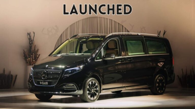 Mercedes-Benz V-Class भारत में लॉन्च, कीमत ₹1.40 करोड़ से शुरू, टोयोटा वेलफायर को देगी टक्कर