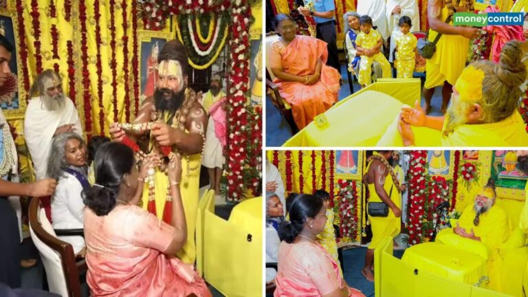 Premanand ji Maharaj: राष्ट्रपति मुर्मू ने वृंदावन में प्रेमानंद महाराज से की मुलाकात, महान संत से किस बात पर हुई चर्चा?