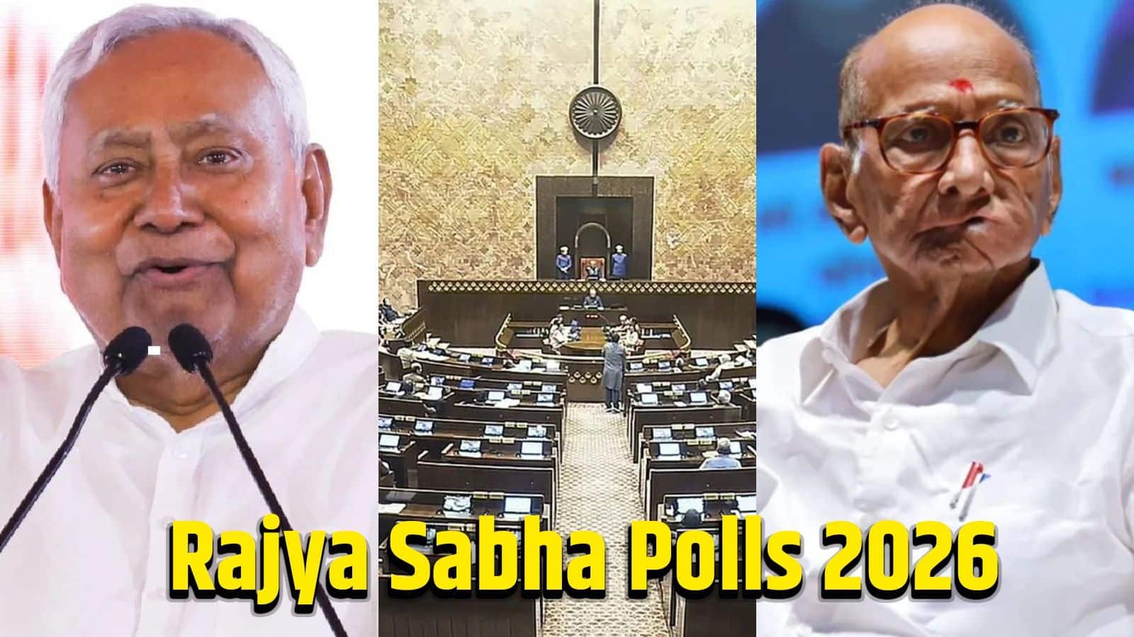 Rajya Sabha Elections 2026: राज्यसभा की 37 सीटों के लिए 10 राज्यों में मतदान शुरू, नीतीश कुमार और शरद पवार पर सभी की नजर