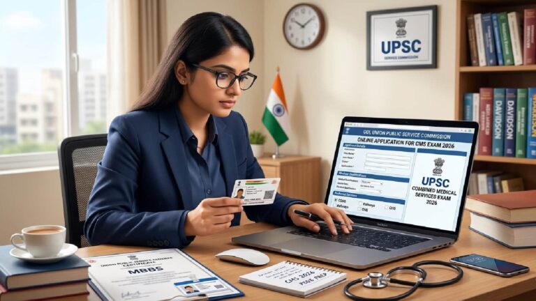UPSC CMS Recruitment 2026: चिकित्सा सेवा में भर्ती के लिए आवेदन शुरू, जानें कैसे भरना है फॉर्म और कब है इसकी लास्ट डेट?
