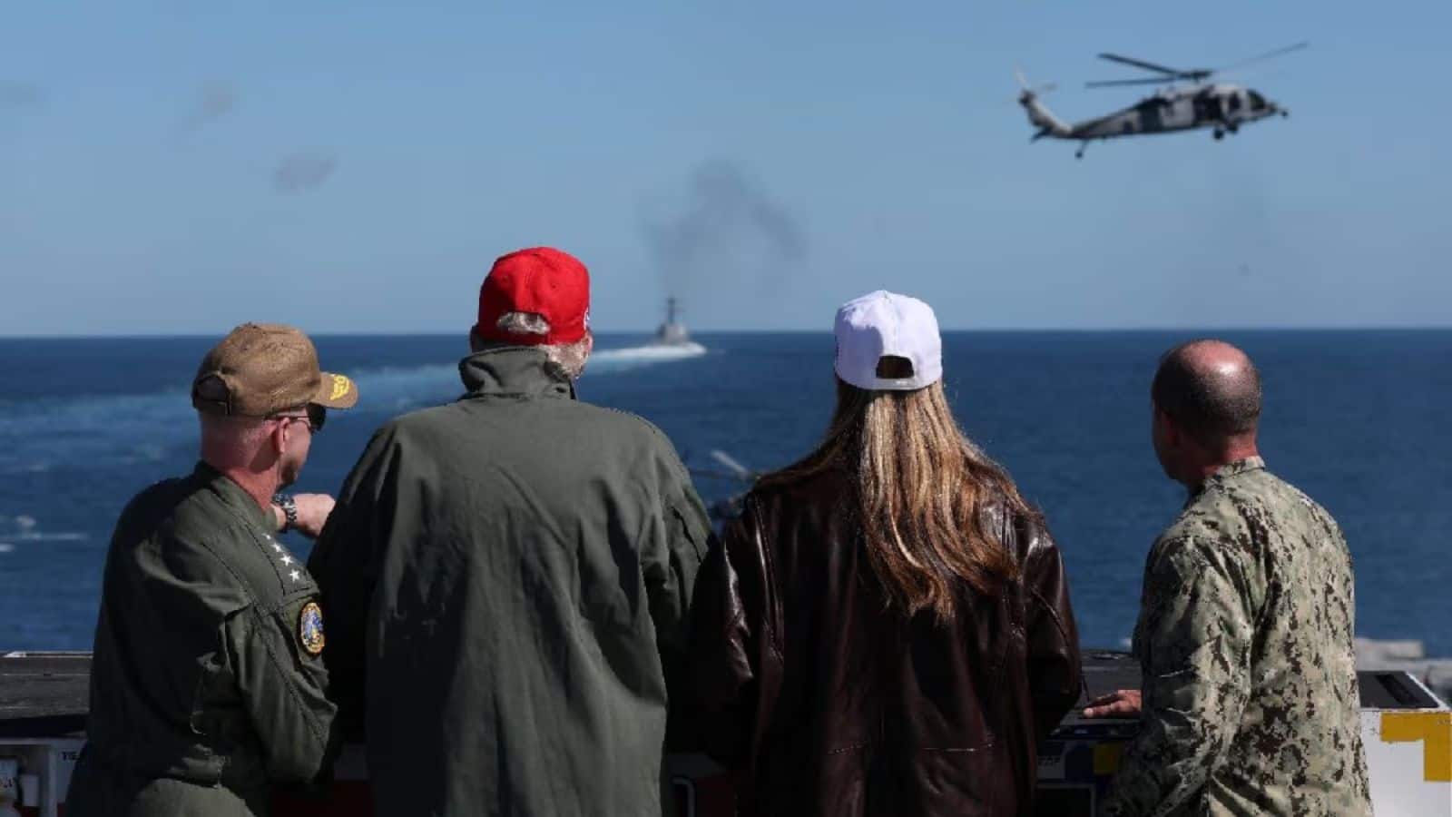 होर्मुज जलडमरूमध्य में अमेरिकी नौसेना की एंट्री, ट्रंप ने कहा- 'दुनिया को मिलता रहेगा तेल, हम देंगे सुरक्षा'