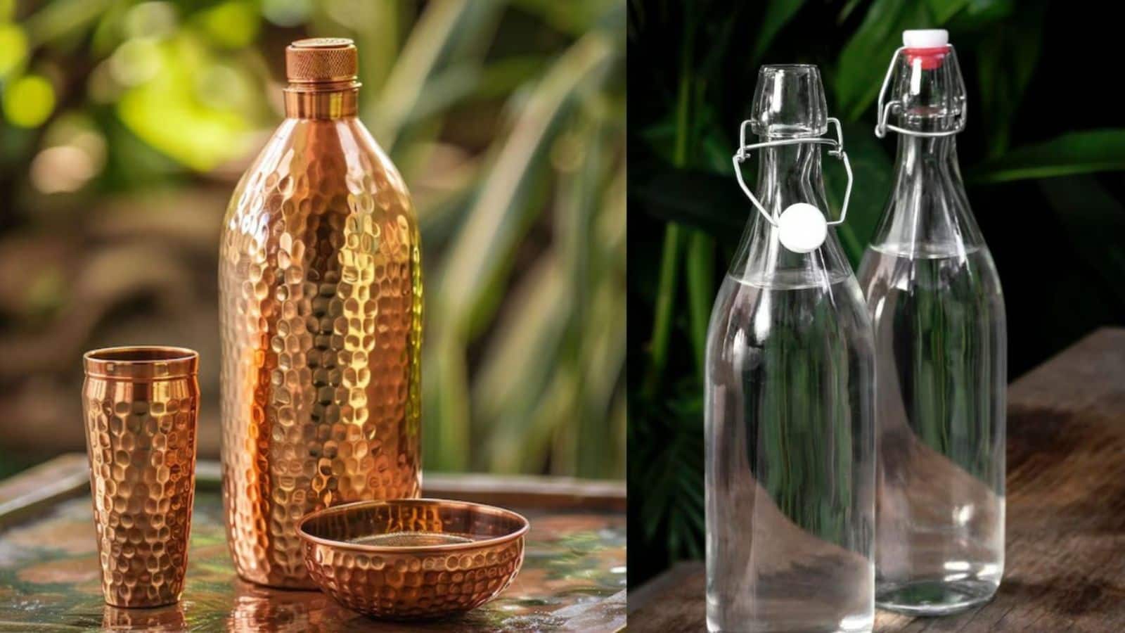 स्टील, कांच या तांबा? जानें किस बर्तन में पानी पीना सेहत के लिए सबसे बेहतर