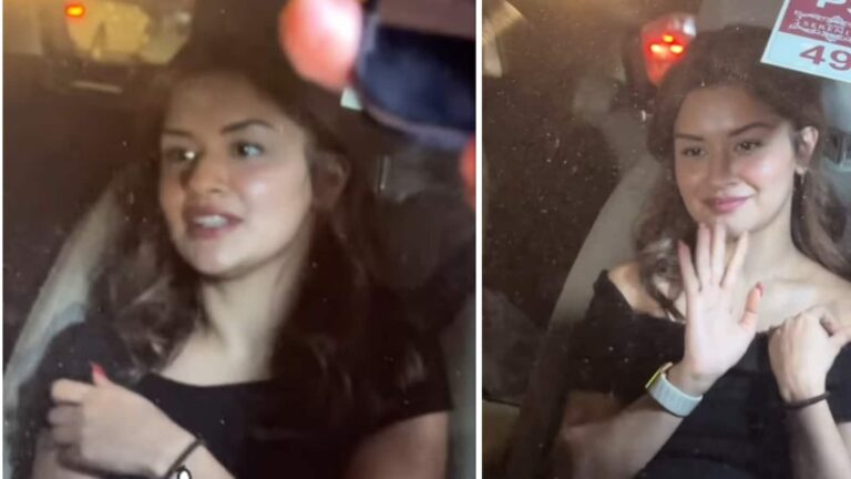 Avneet Kaur: कैमरा देख टॉप खिसकाया शॉल्डर से नीचे..., अवनीत कौर का सोशल मीडिया पर वीडियो हुआ वायरल