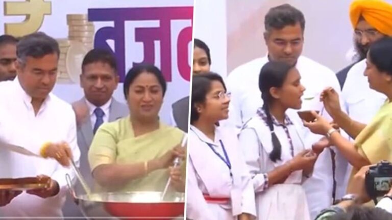 Delhi Budget 2026: चर्चा में दिल्ली सरकार की नई परंपरा, बजट से पहले मनाई 'खीर सेरेमनी', CM रेखा गुप्ता ने हाथों से खिलाया स्कूली बच्चों को खीर