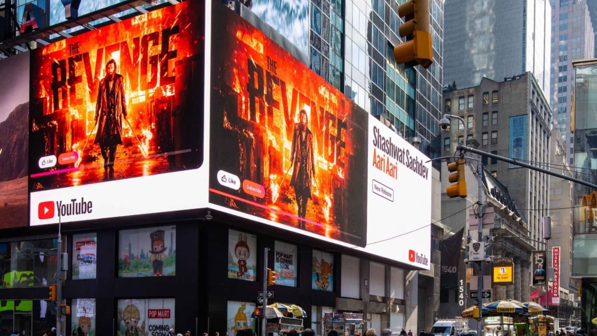 Dhurandhar: टाइम्स स्क्वायर पर छाया 'हमजा' का स्वैग, रणवीर सिंह की 'धुरंधर 2' के न्यूयॉर्क में लगे बड़े-बड़े होर्डिंग्स