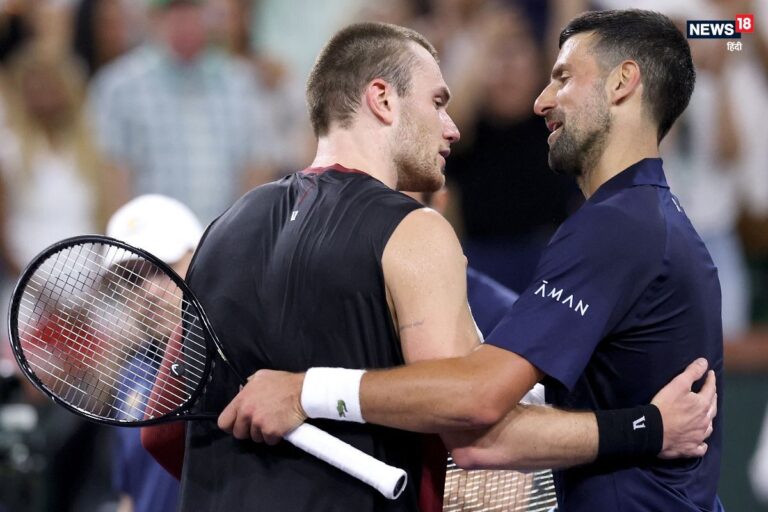 जैक ड्रेपर ने नोवाक जोकोविच को चौंकाया, अल्काराज इंडियन वेल्स में क्वार्टर फाइनल में