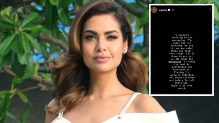 Esha Gupta: अमेरिका-ईरान संघर्ष के बीच अबू धाबी में फंसी ईशा गुप्ता, सोशल मीडिया के जरिए दिया अपडेट