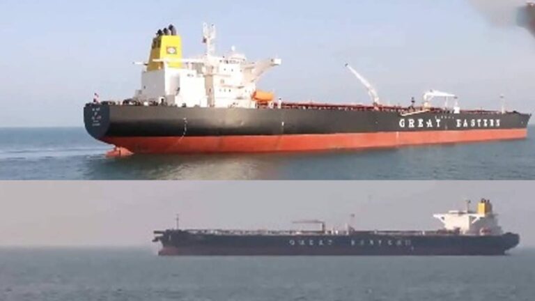 जंग के बीच भारत के लिए बड़ी खुशखबरी, UAE से 80886 मीट्रिक टन क्रूड ऑयल लेकर पहुंचा 'जग लाडकी'; मिलेगी बड़ी राहत