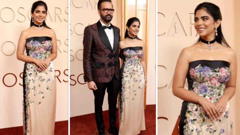 Oscars 2026 Red Carpet: ईशा अंबानी ने पति आनंद पीरामल के साथ ऑस्कर में की शिरकत, स्ट्रैपलेस विंटेज गाउन में लगीं बेहद खूबसूरत