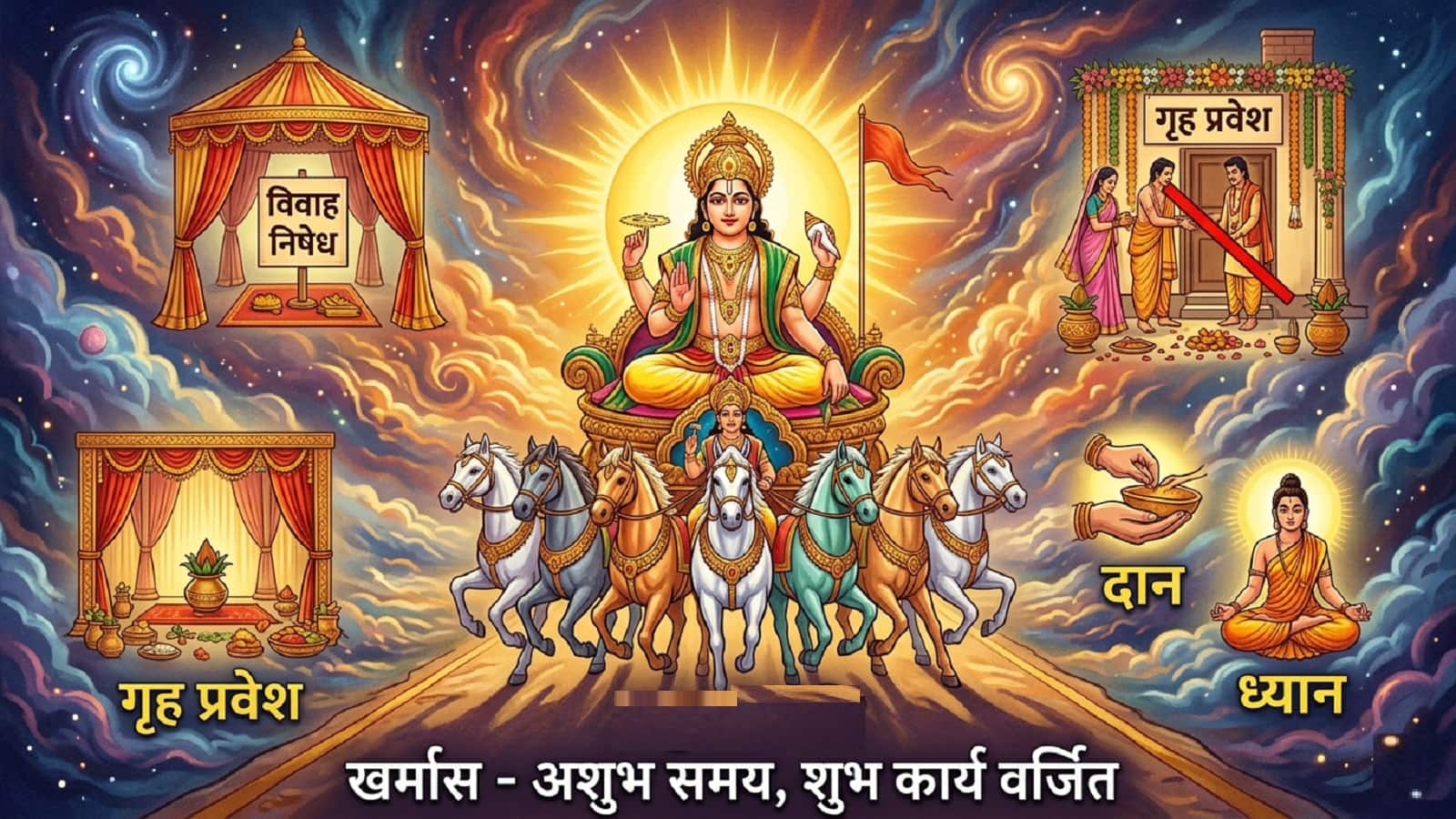 Kharmas 2026: जानें 31 दिनों तक क्यों लगेगी शुभ कार्यों पर रोक, कब से शुरू हो रहा है खरमास और साल में कितनी बार लगता है खरमास?