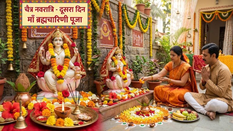 Chaitra Navratri Second Day: मां ब्रह्मचारिणी को समर्पित है नवरात्रि का दूसरा दिन, जानें इस दिन की पूजा विधि, भोग और मुहूर्त