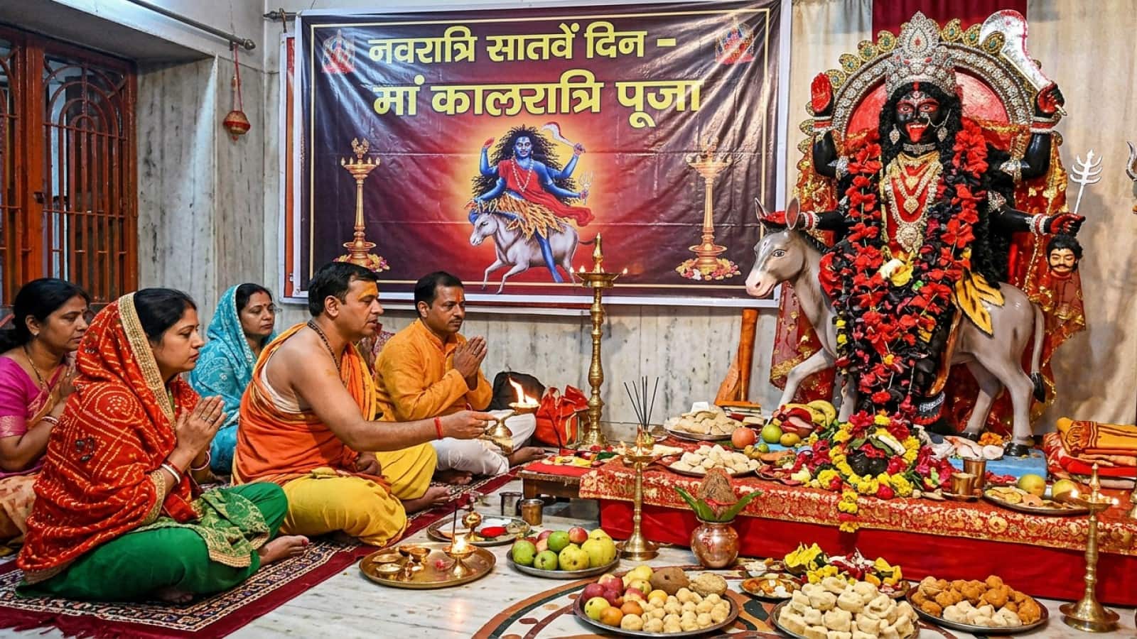 Chaitra Navratri 7th Day: चैत्र नवरात्री का सातवां दिन मां Kalratri को समर्पित, जानें पूजा विधि, मंत्र और मां का प्रिय भोग