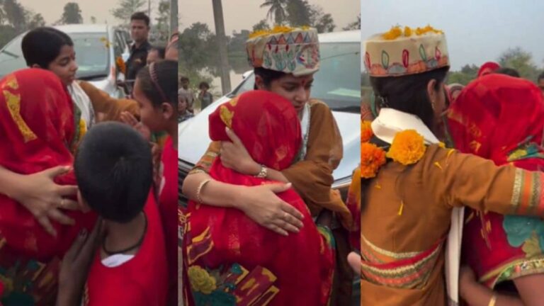 आंसू पोंछा, गले से लगाया और... मैथिली ठाकुर ने पति की मौत के दुख में डूबी महिला का बांटा दर्द, यूं बंधाया ढांढस- VIDEO