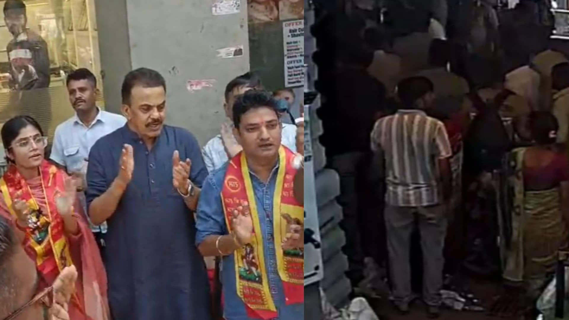 Mumbai: मलाड में हिंदू लड़कियों के साथ मारपीट पर बवाल, संजय निरुपम ने लोगों संग हनुमान चालीसा पढ़कर जताया विरोध, मामले में 3 गिरफ्तारियां