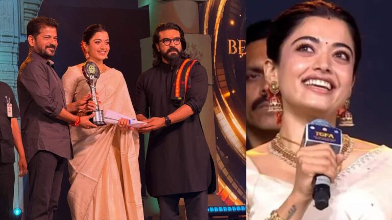 Rashmika Mandanna: 'पहले ट्रोल किया और अब...' अवॉर्ड पाकर भावुक हुईं रश्मिका मंदाना, तेलंगाना की 'बहू' बन ससुराल में जीता सबका दिल