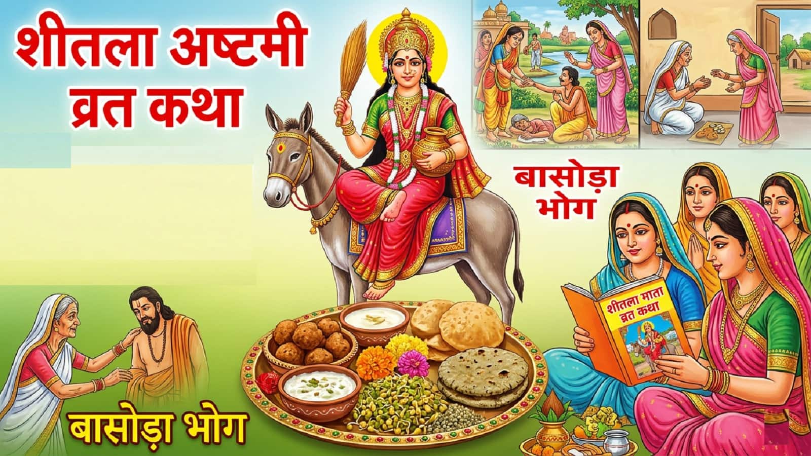 Sheetala Ashtami 2026 Today:  आज लगेगा माता शीतला को बासी भोजन का भोग, पूजा में जरूर सुनें ये व्रत कथा, वर्ना अधूरी मानी जाएगी पूजा