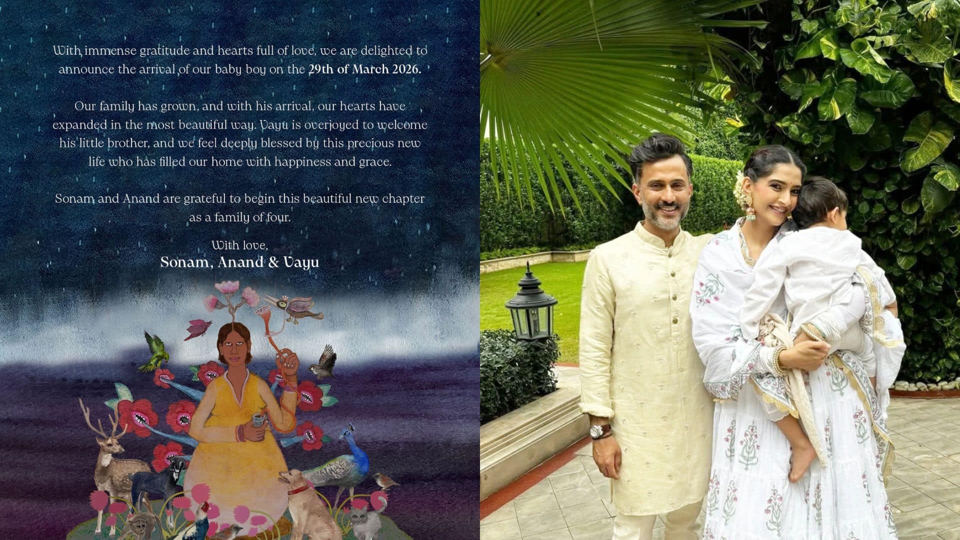 Sonam Kapoor Blessed With Baby Boy: सोनम कपूर और आनंद आहूजा के घर गूंजी दूसरी बार किलकारी, वायु को मिला छोटा भाई