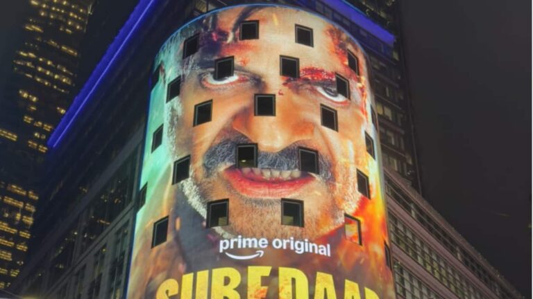 Subedaar: अनिल कपूर स्टारर ‘सुबेदार’ का इंटरनेशनल धमाका, न्यूयॉर्क के टाइम्स स्क्वायर पर दिखा जलवा