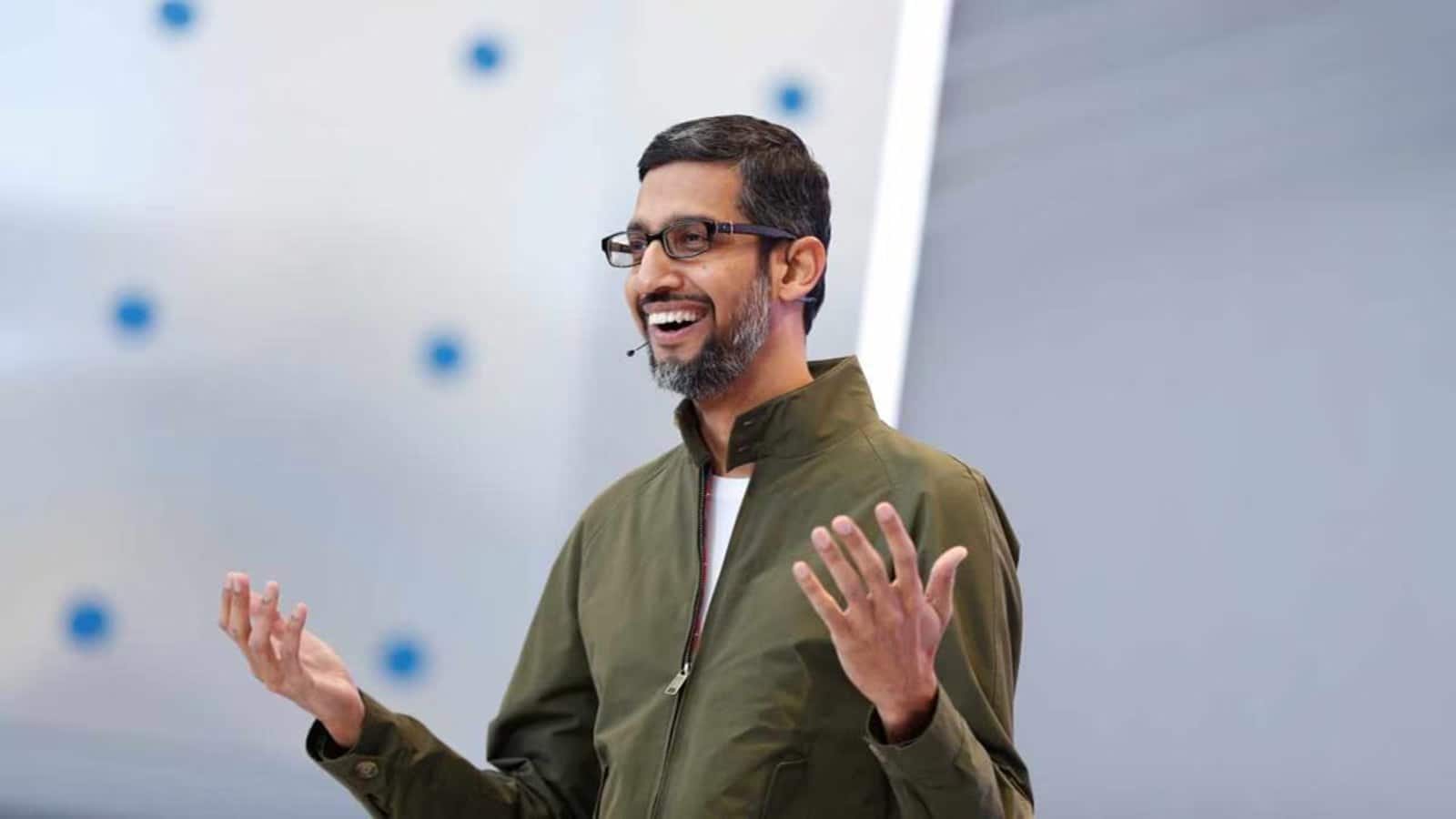 Alphabet ने CEO सुंदर पिचई के लिए 69.20 करोड़ डॉलर तक का नया पे पैकेज किया मंजूर