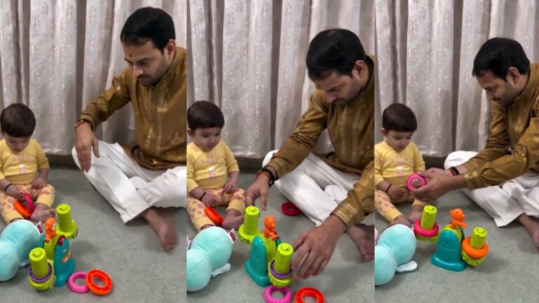 Tej Pratap: लालू परिवार में अब सब ठीक? तेजस्वी यादव के बेटे इराज संग खेलते दिखे ताऊ तेज प्रताप, होने लगी चर्चाएं