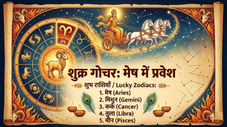 Venus Transit in Aries: मेष राशि में गोचर से शुक्र बदलेंगे 5 राशियों की तकदीर, सुनफा और वेशी योग से होगी पैसों की बरसात