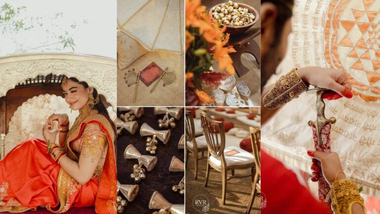 Rashmika-Vijay: अर्थी टोन और पीरियॉडिक एरा थीम से सजा था रश्मिका और विजय की शादी का वेन्यू, सोशल मीडिया पर वायरल हुईं फोटोज