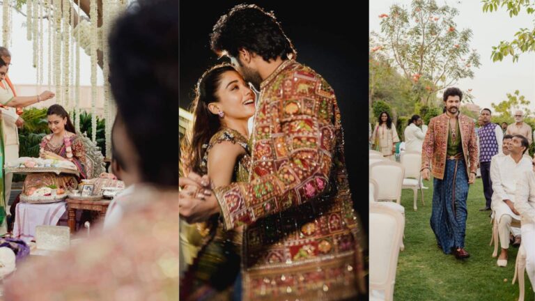 Rashmika Mandanna-Vijay Deverakonda ने शेयर की प्रदानाम-मेहंदी की क्यूट फोटोज, प्यार भरी शाम की अनदेखी तस्वीरें