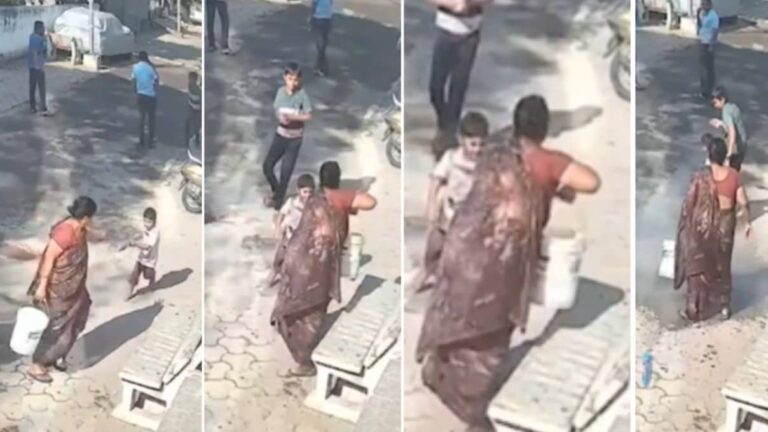 Video: होली के दिन दादी ने पोते पर फेंका उबलता पानी, बच्चा 45 प्रतिशत जला; CCTV में कैद हुई पूरी घटना