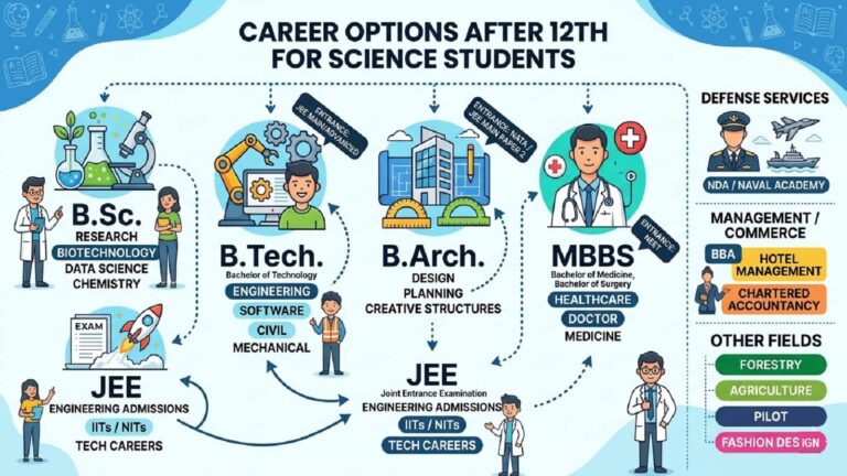 Best Science Courses After 12th: साइंस स्ट्रीम के छात्रों के लिए 12वीं के बाद ये बन सकते हैं हॉट करियर ऑप्शन, यहां दी जा रही लिस्ट