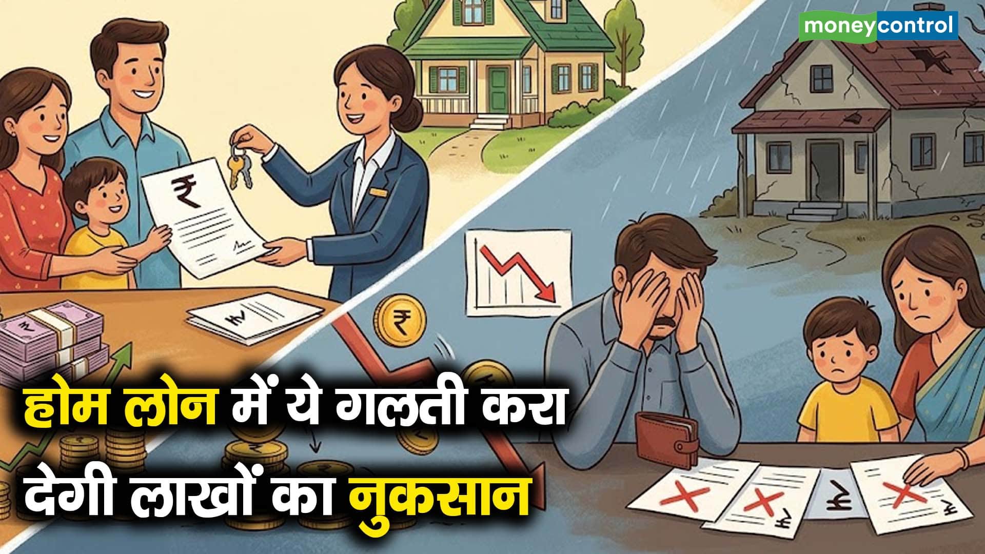 होम लोन में ये गलती करा देगी लाखों का नुकसान