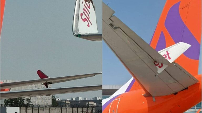 BREAKING: दिल्ली एयरपोर्ट पर दो विमानों की टक्कर के बाद हड़कंप, हैदराबाद जा रही Akasa फ्लाइट लौटी, सभी यात्रियों और क्रू मेंबर को सुरक्षित उतारा