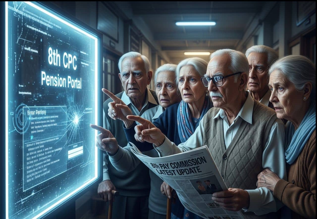8th Pay Commission: पेंशनर्स की बड़ी शिकायत, पोर्टल नहीं कर रहा काम, सरकार बढ़ाए डेडलाइन