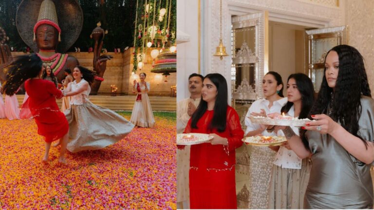Ambani Family Welcomes Rihanna: अंबानी परिवार के संग रिहाना ने रचाई 'फूलों की होली', एंटीलिया में भक्ति और परंपराओं के रंग में रंगीं ग्लोबल पॉप स्टार
