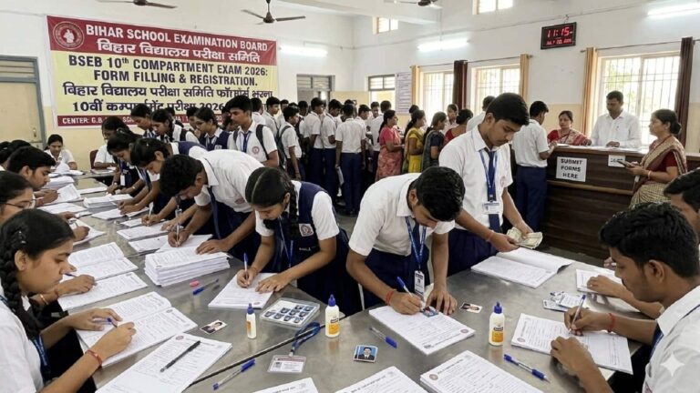 BSEB 10th Compartment Exam 2026: 10वीं के छात्र कंपार्टमेंट परीक्षा के लिए आज तक ही कर सकते हैं आवेदन, जानें कैसे करें अप्लाई और क्या है फीस