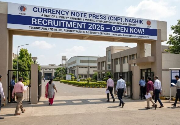 CNP Nashik SPMCIL Recruitment 2026: सुपरवाइजर से लेकर टेक्नीशियन के पदों पर बंपर भर्ती, 18 हजार से एक लाख रुपये तक होगी सैलरी
