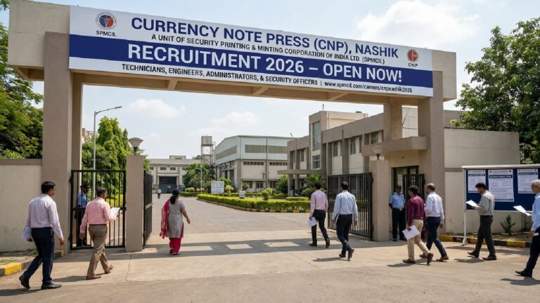 CNP Nashik SPMCIL Recruitment 2026: सुपरवाइजर से लेकर टेक्नीशियन के पदों पर बंपर भर्ती, 18 हजार से एक लाख रुपये तक होगी सैलरी